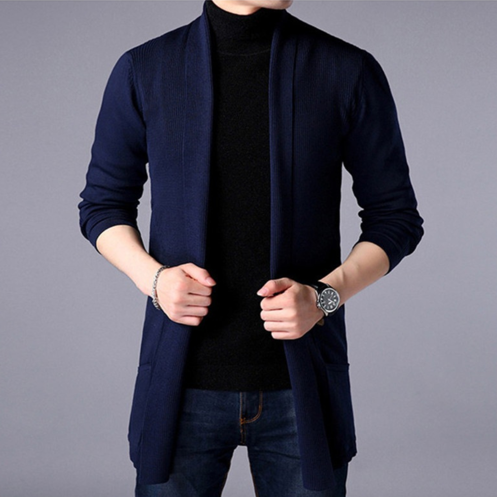 Wojtek - Trendy summer cardigan for the fashionable man