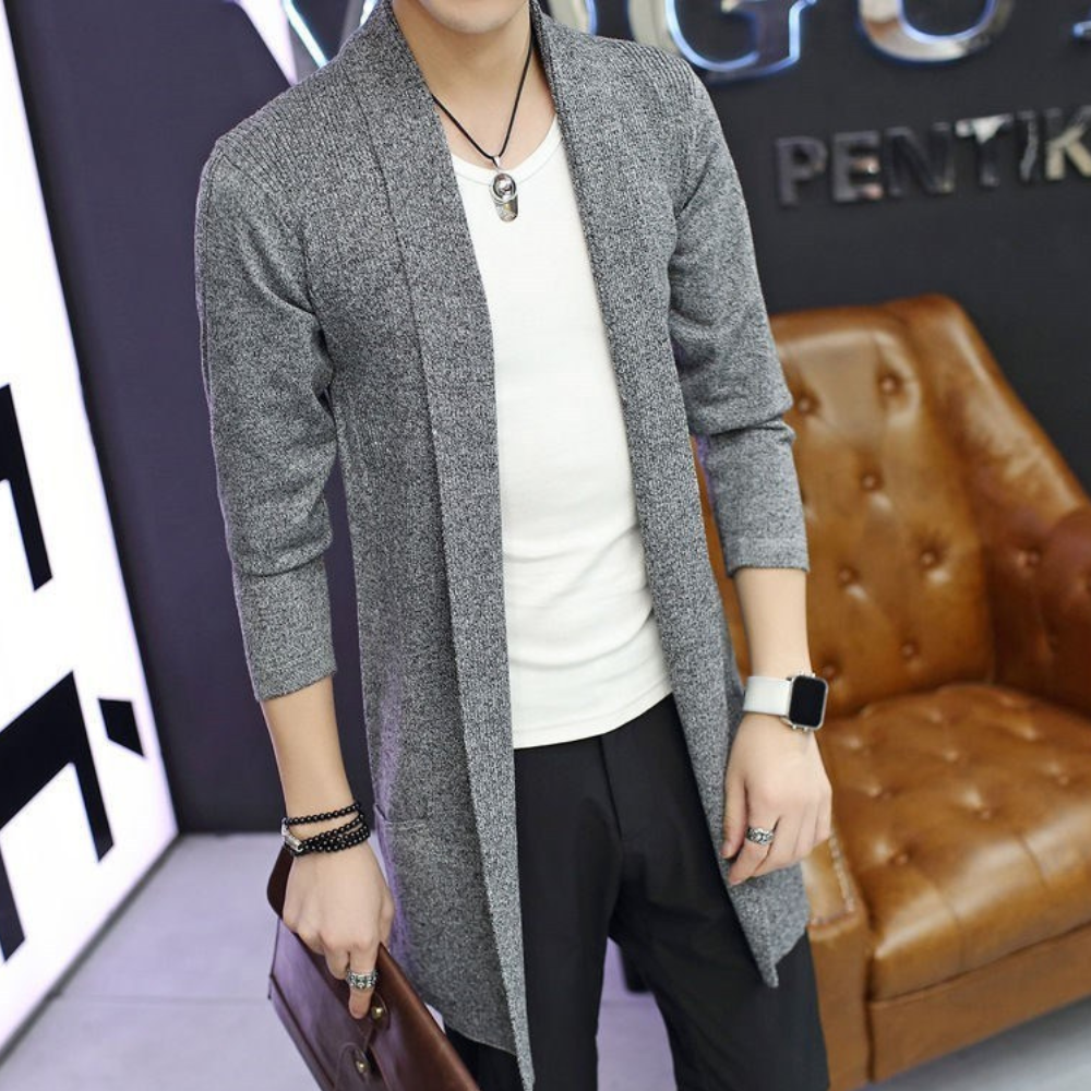 Wojtek - Trendy summer cardigan for the fashionable man