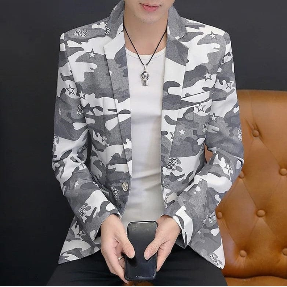 Claudiu - Trendy Camouflage Summer Jacket for Men
