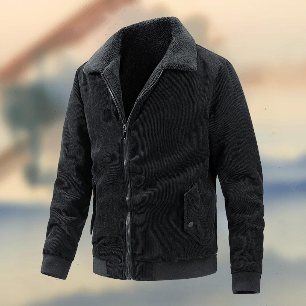 Curty - Comfortable Corduroy Men's Jacket for Spring and Summer
