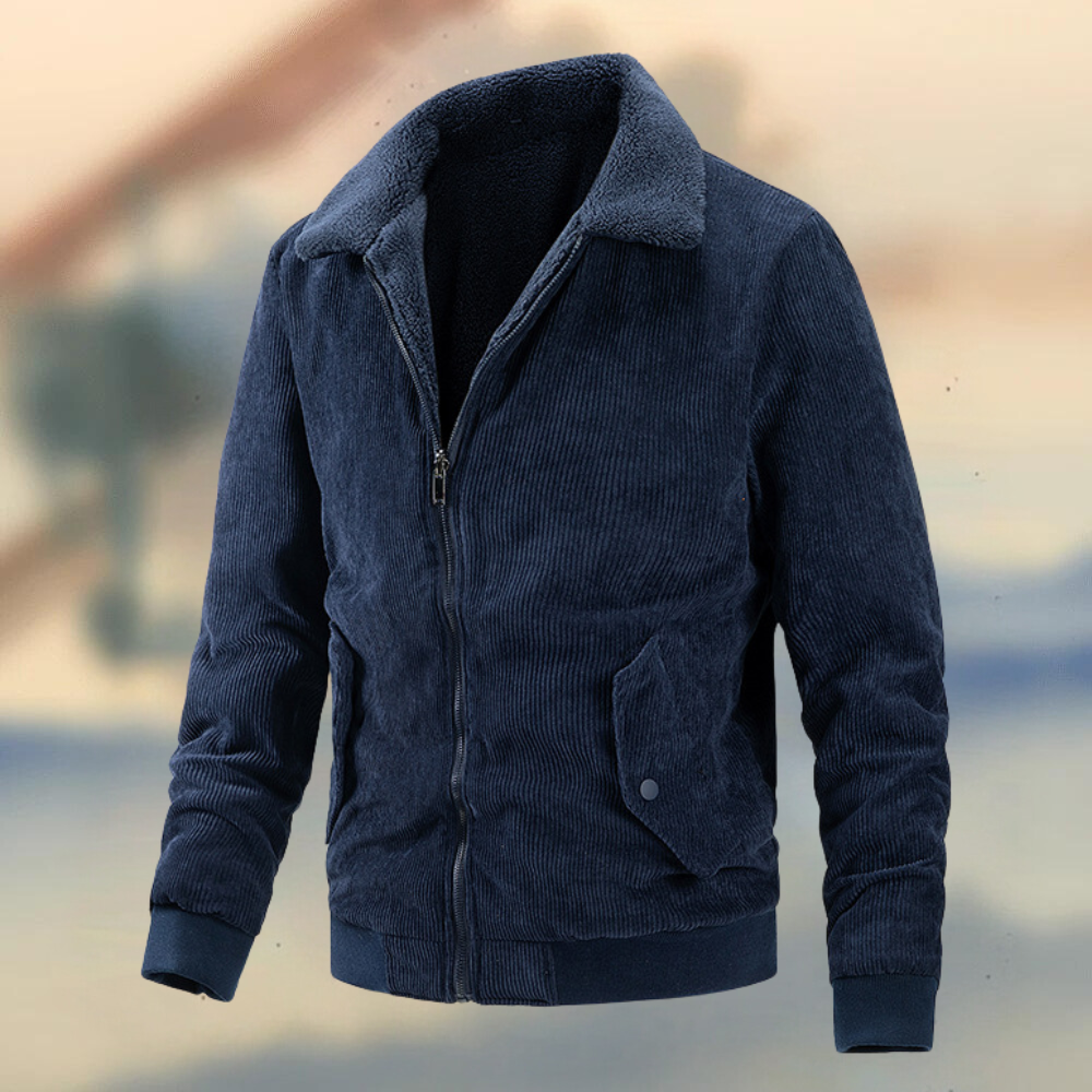Curty - Comfortable Corduroy Men's Jacket for Spring and Summer