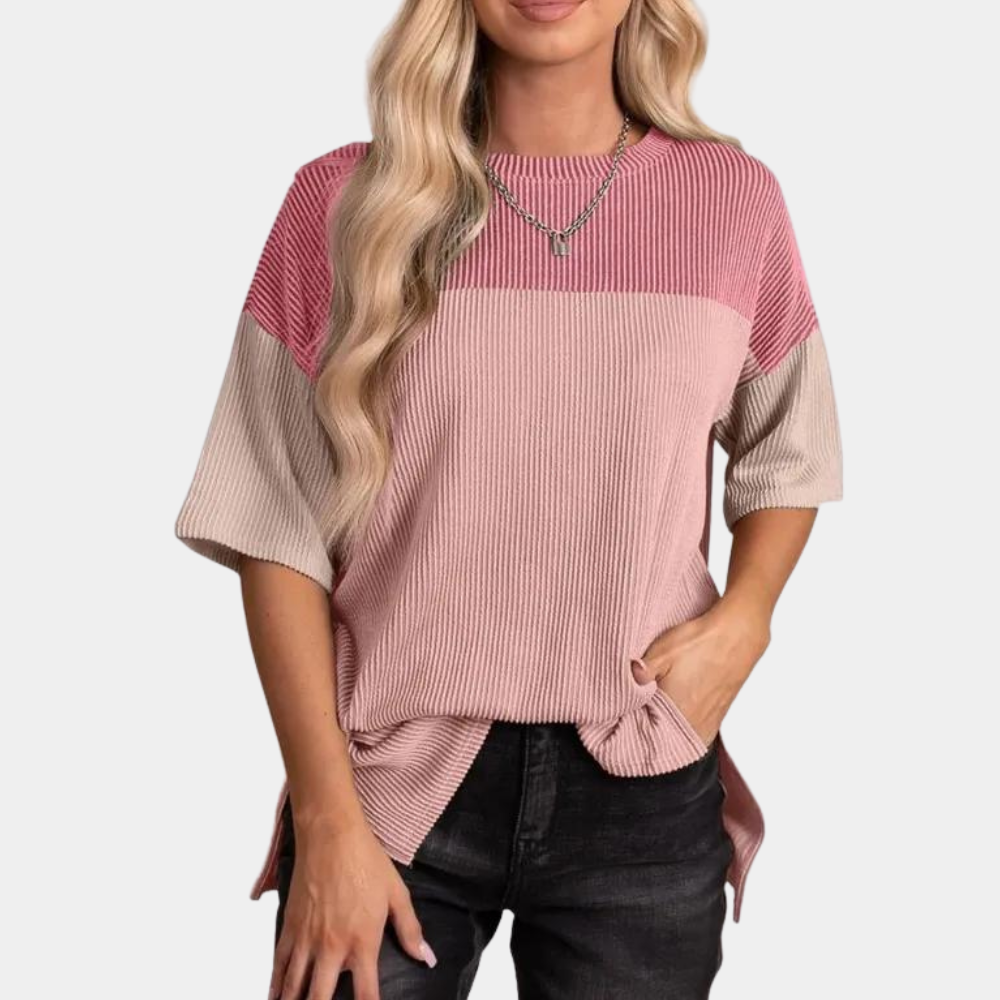 Vanna - Casual Loose Fit Summer T-shirt for Women