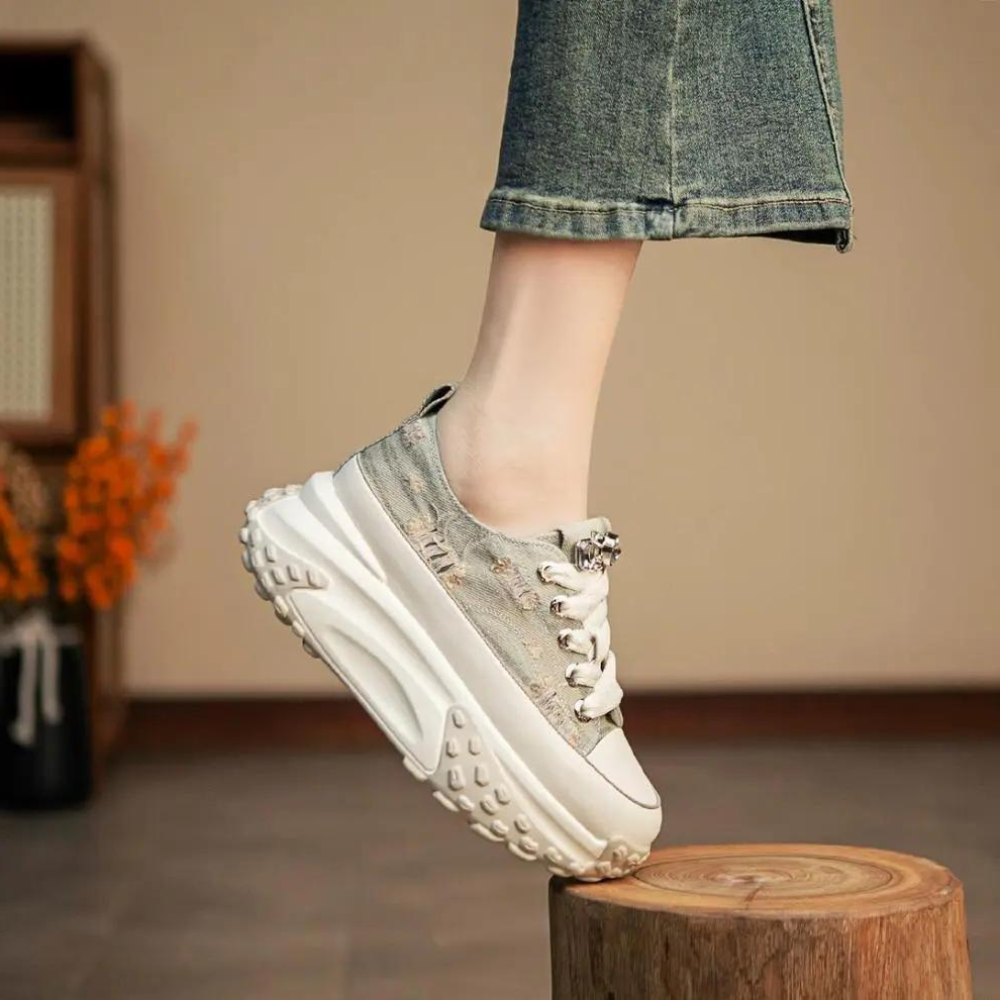 Tinley - Refined Retro Ladies' Summer Sneakers