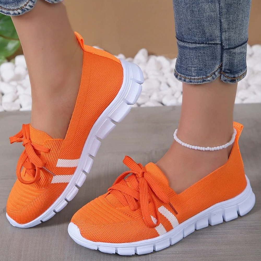 Camelia - Women's Lace-Up Shoes with Breathable Fit for Summer