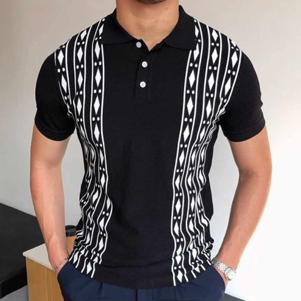 Ville - Comfortable Short Sleeve Summer Polo for Men