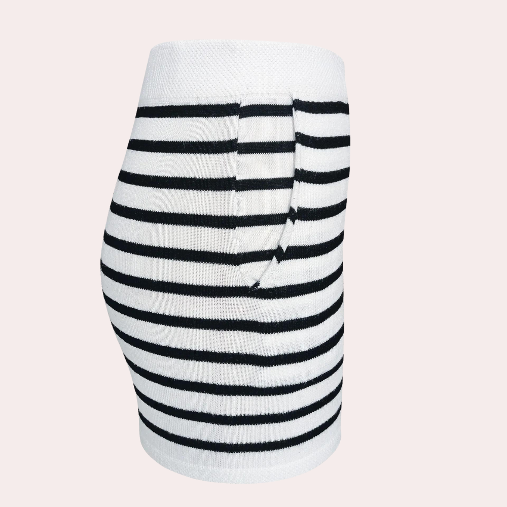 Tassa - Summer Striped Elegance 2-Piece Set