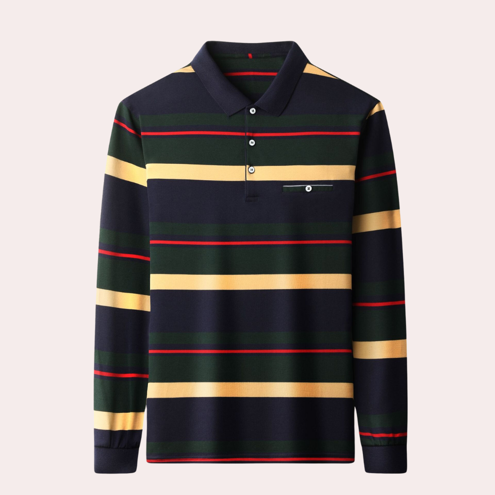 Bogdan - Trendy Striped Men's Summer Shirt