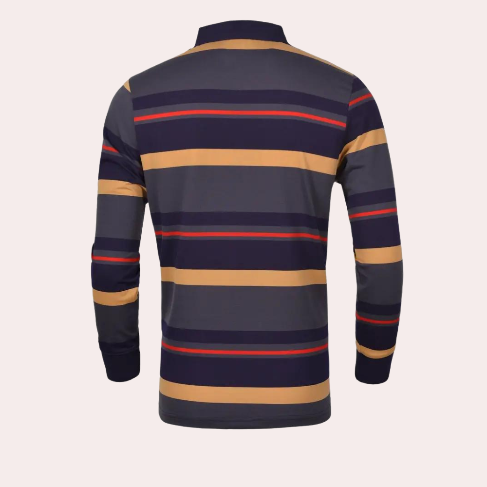 Bogdan - Trendy Striped Men's Summer Shirt