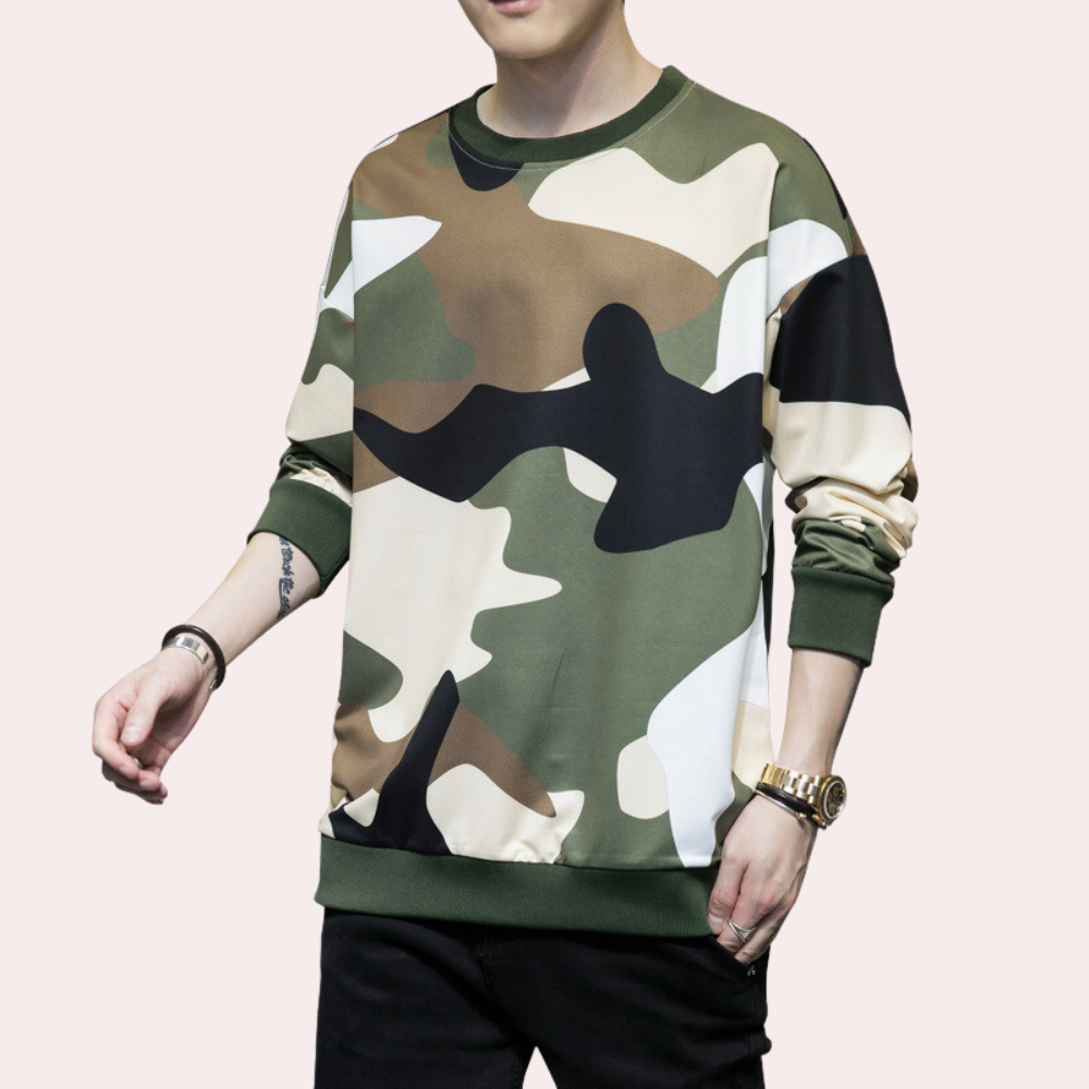 Beniamin - Functional and Stylish Camo Summer Sweatshirt