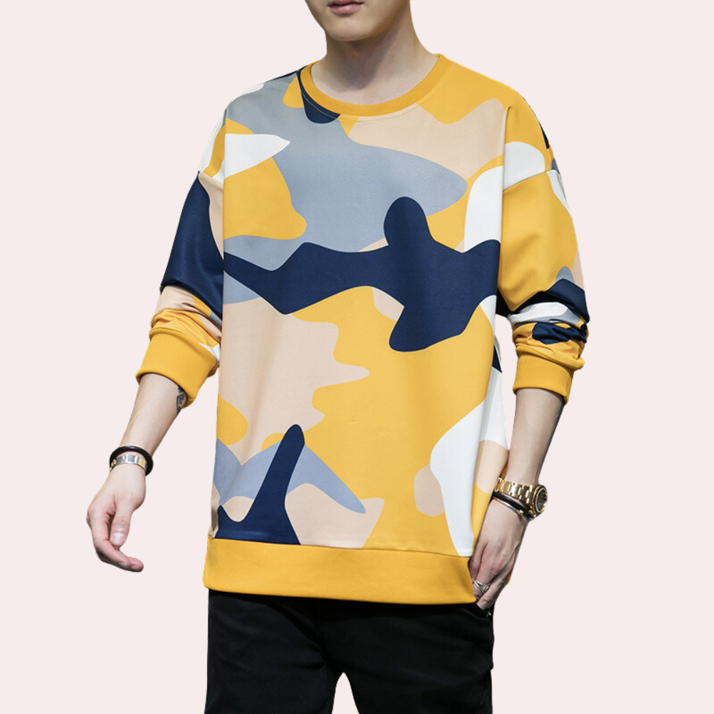 Beniamin - Functional and Stylish Camo Summer Sweatshirt