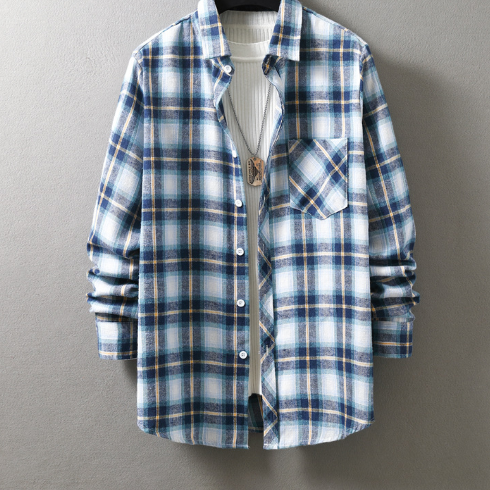 Anatoli - Stylish Summer Shirt with Long Sleeves for Men