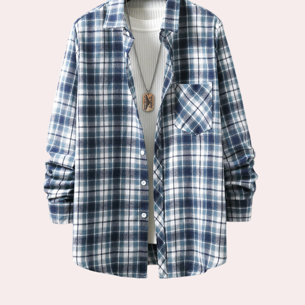 Anatoli - Stylish Summer Shirt with Long Sleeves for Men