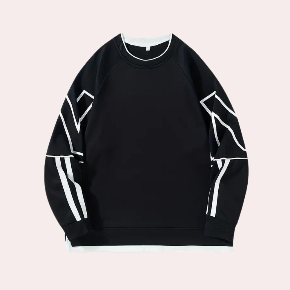 Zdravko - Men's Jumper with a Relaxed Fit for Summer Evenings