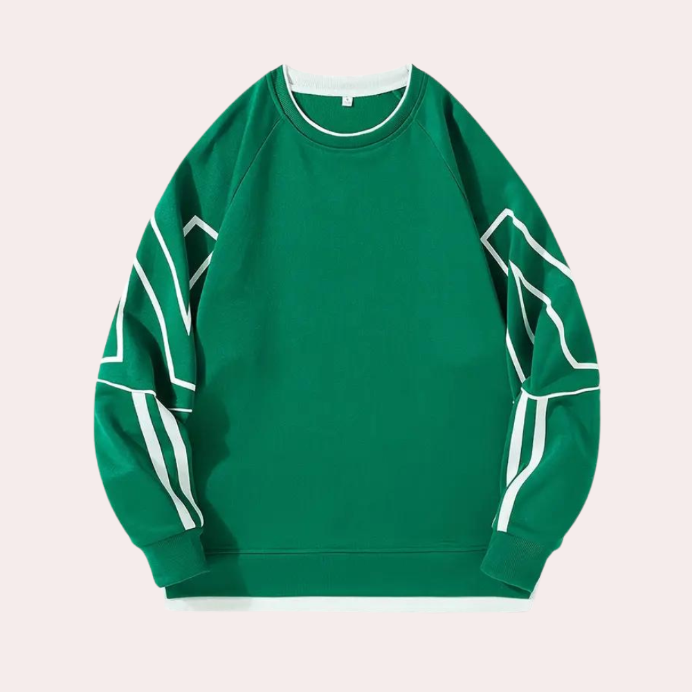 Zdravko - Men's Jumper with a Relaxed Fit for Summer Evenings