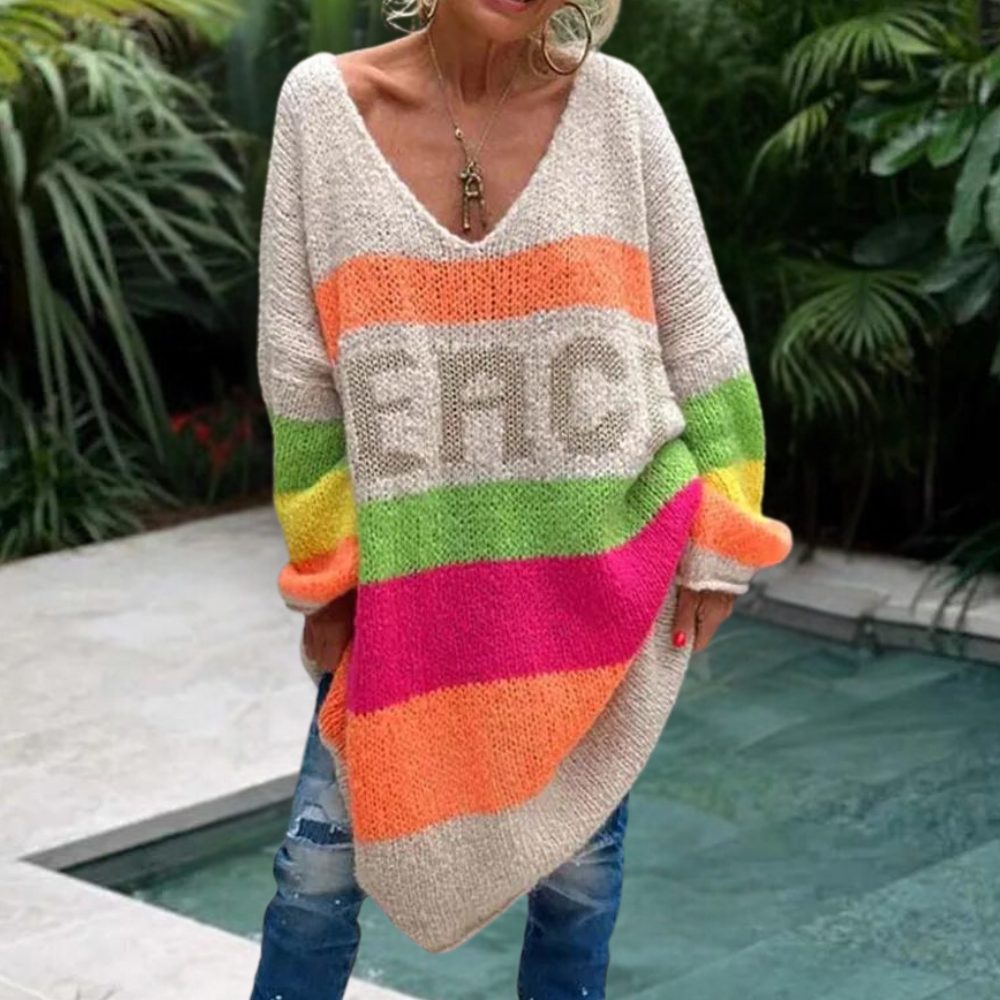 Cressida - Comfortable Colourful Ladies' Jumper for Summer