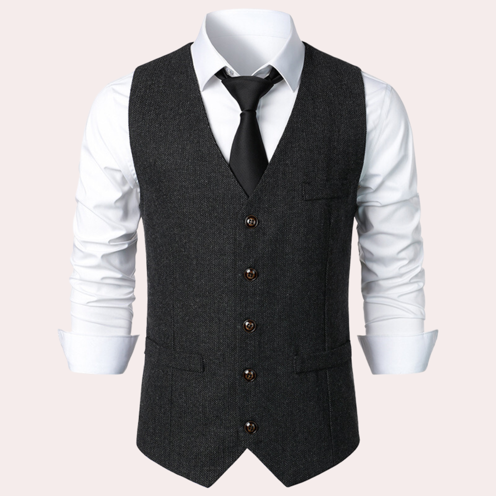 Gilet Classique en Laine