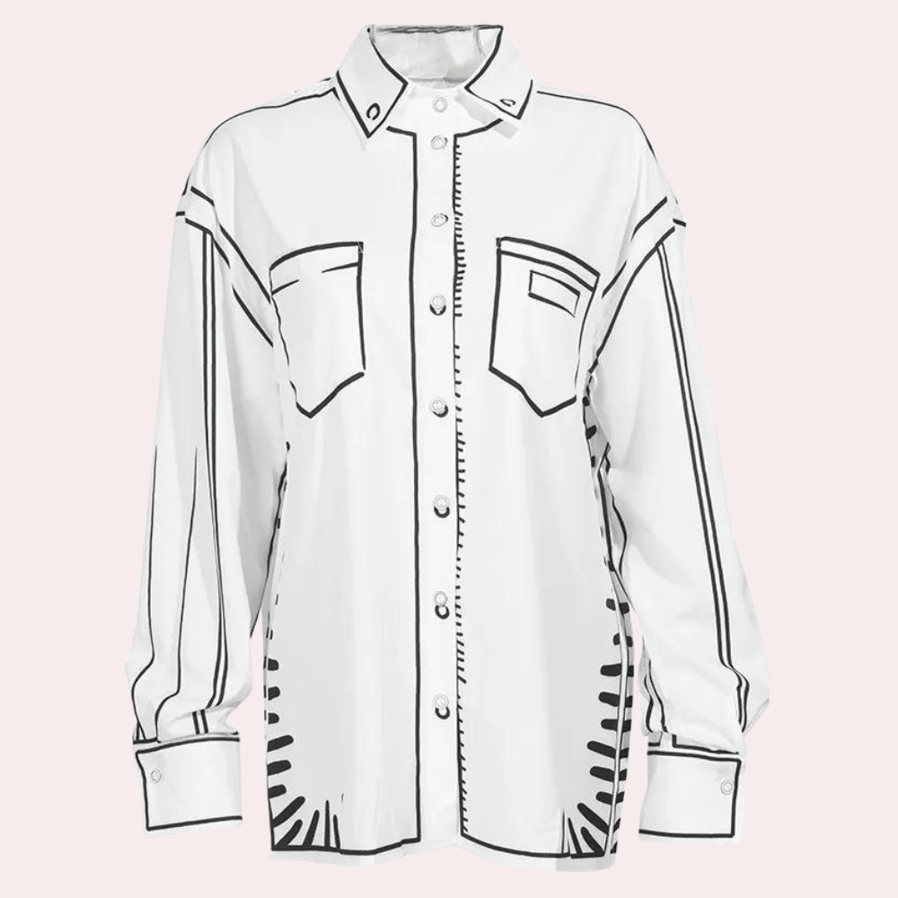 Zenobia - Stylish Long Sleeve Top for Women - Perfect for Spring and Summer