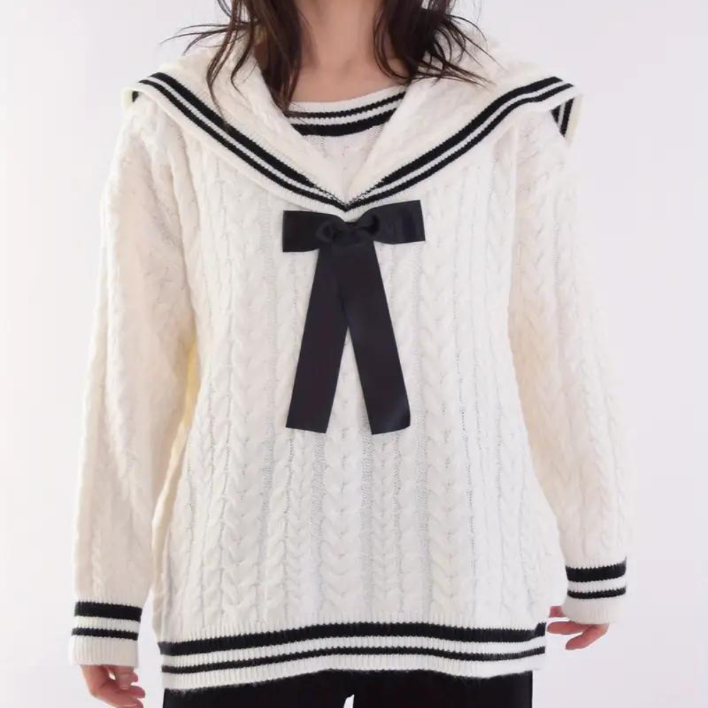 Sybille - Comfortable Knitted Women's Sweater