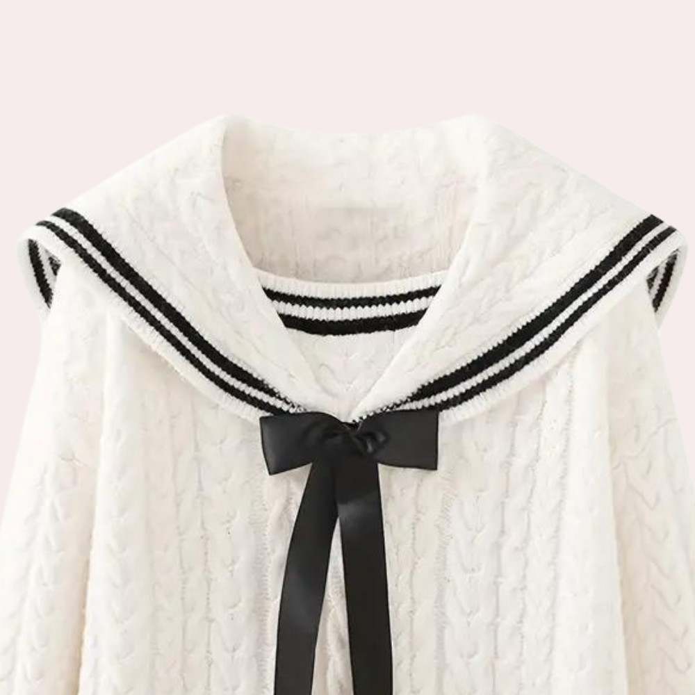 Sybille - Comfortable Knitted Women's Sweater