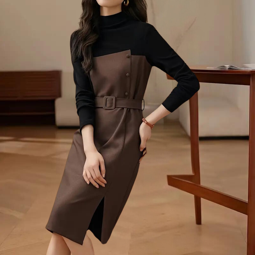 Cosmin - Elegant Summer Midi Dress for Women