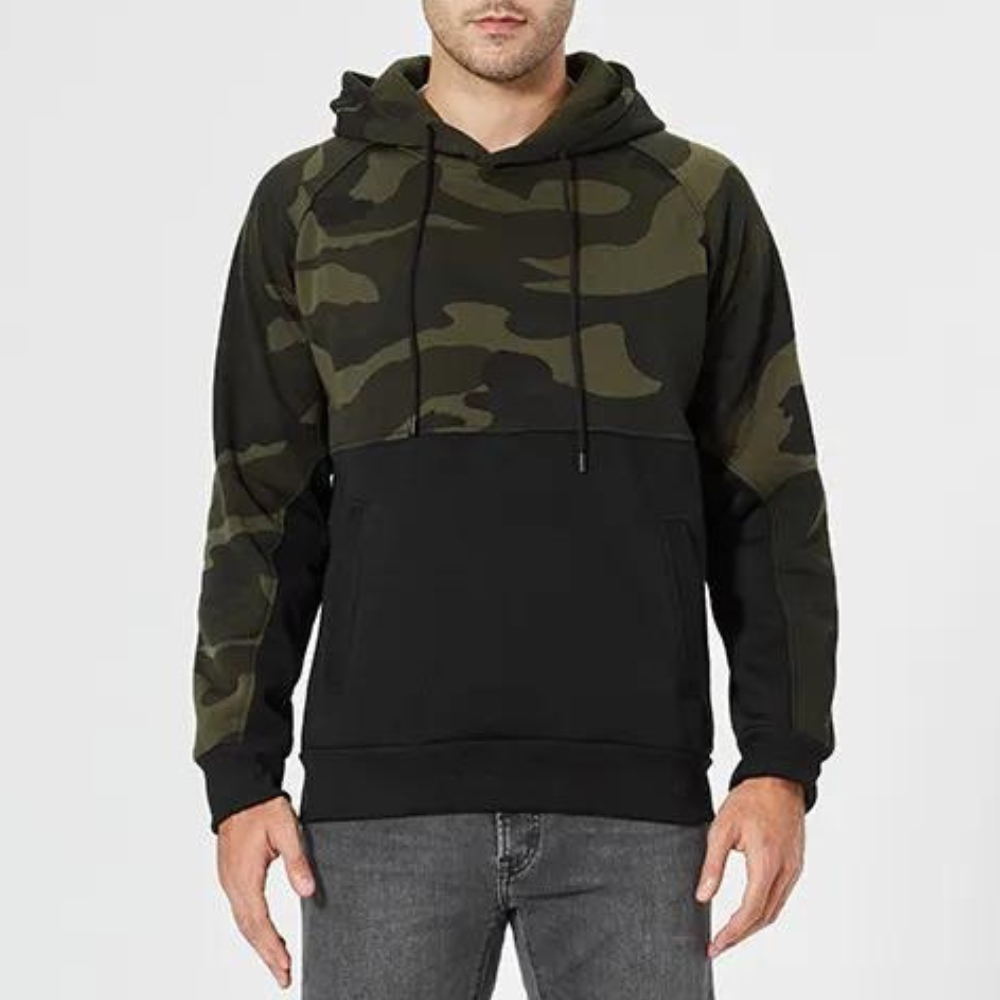 Costas - Lightweight Camouflage Hoodie for Men - Summer Edition