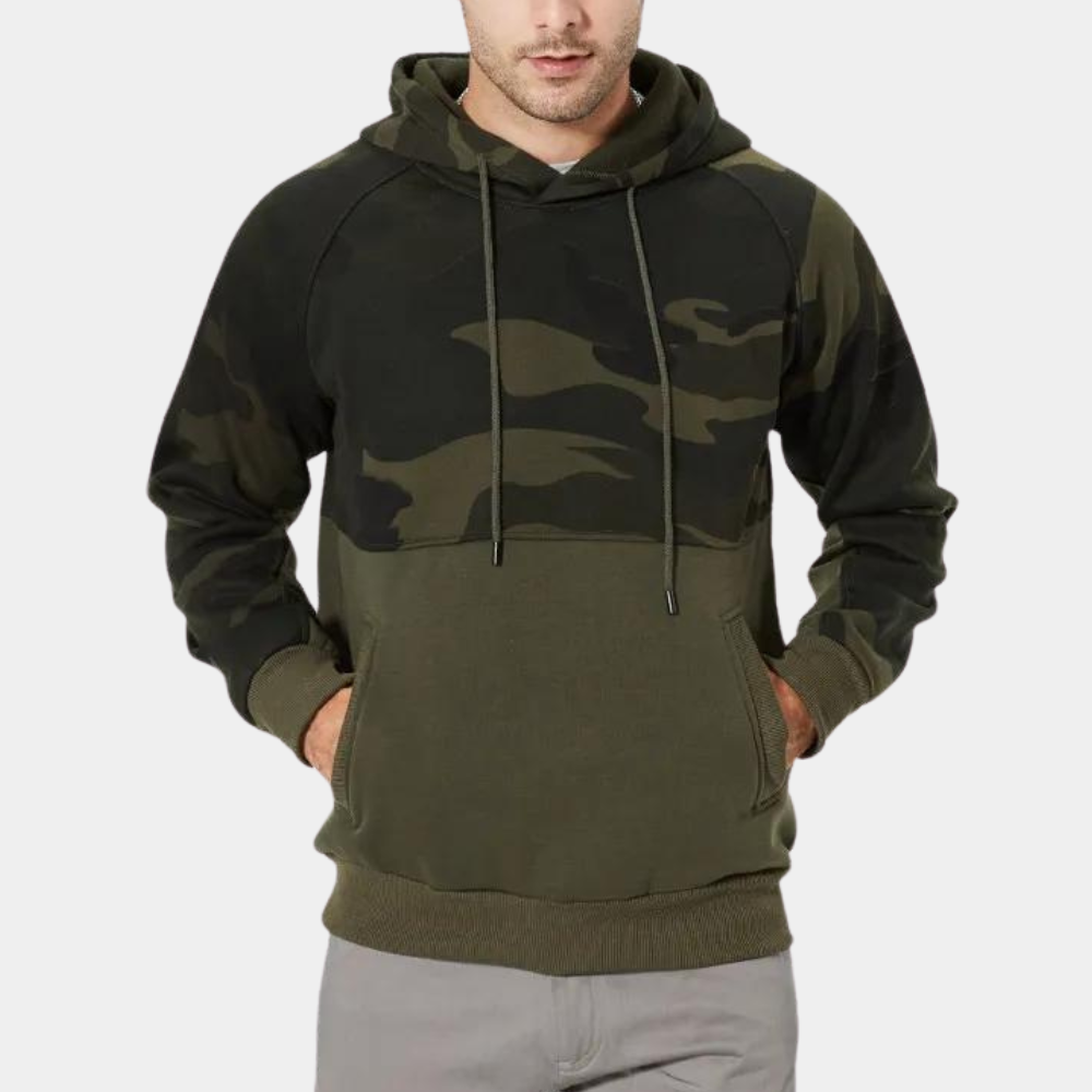 Costas - Lightweight Camouflage Hoodie for Men - Summer Edition