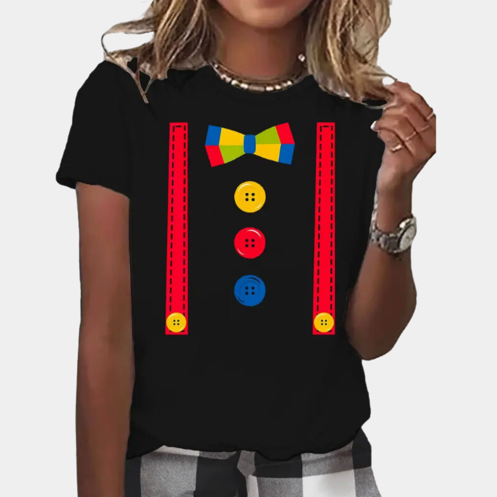 Cordelia - Comfortable Summer Oktoberfest T-shirt for Women
