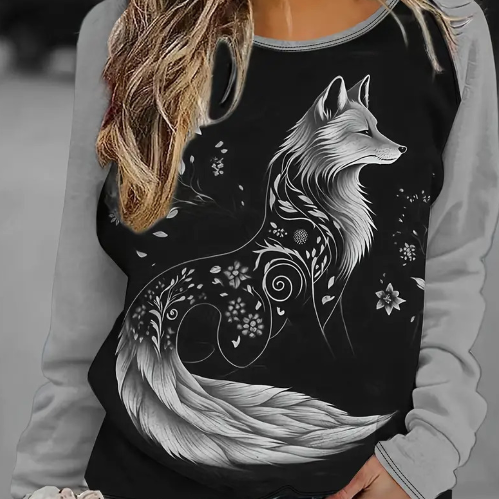 Sibel – Relaxed Fit Ladies Summer Sweatshirt