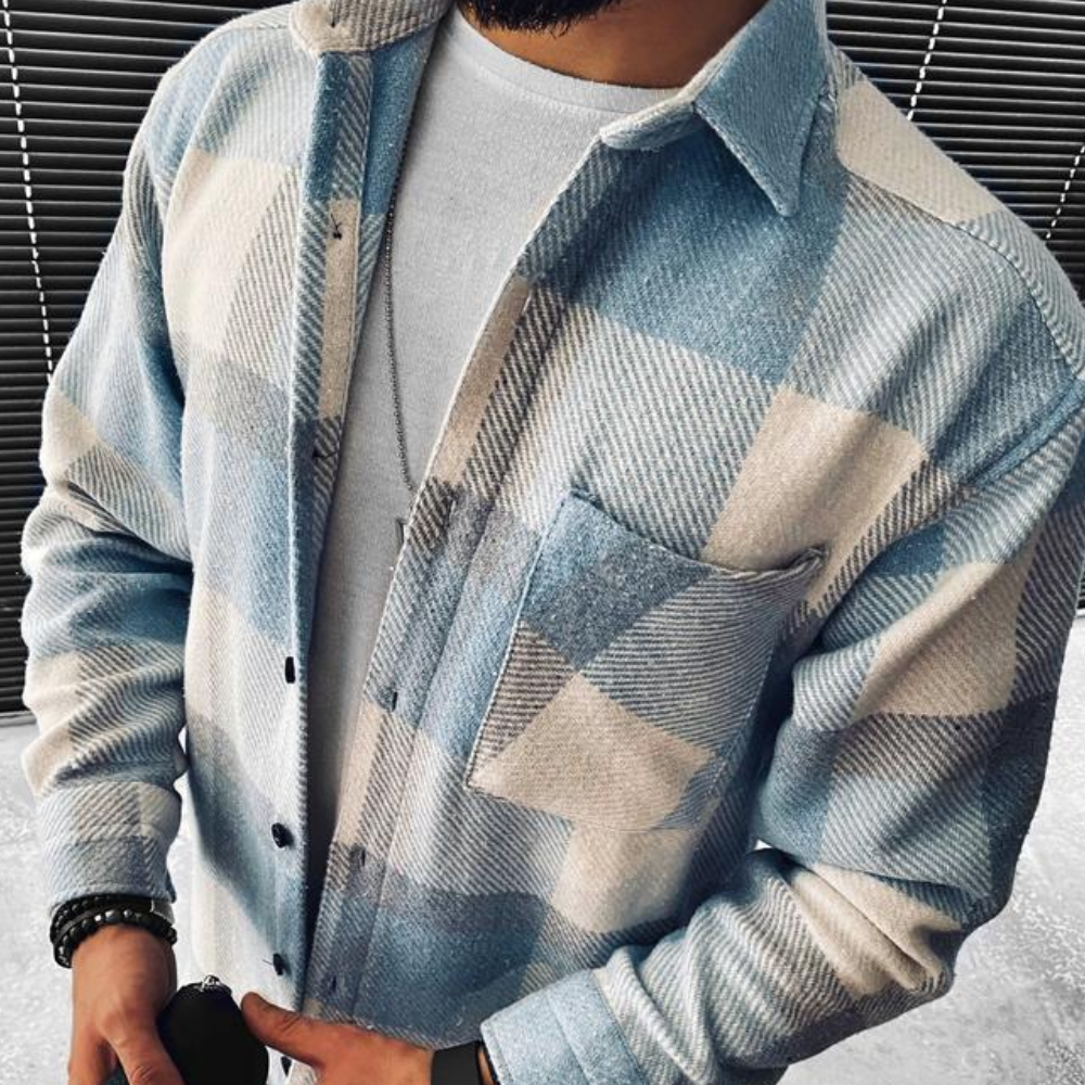 Takis - Men's Trendy Long-Sleeved Shirt for Summer