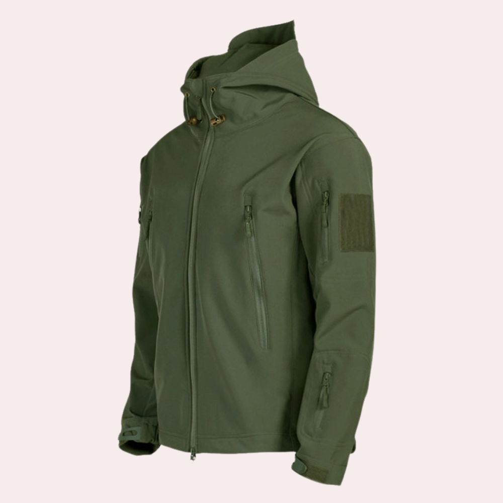 Timotheos - Stylish Windproof Summer Jacket for Men with Hood