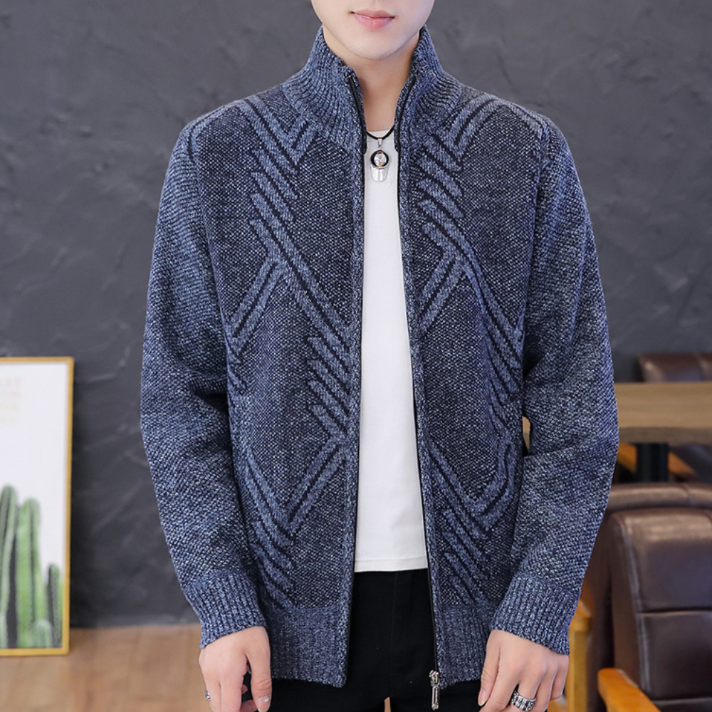 Blaisdell - Classic Knitted Summer Cardigan for the Modern Man
