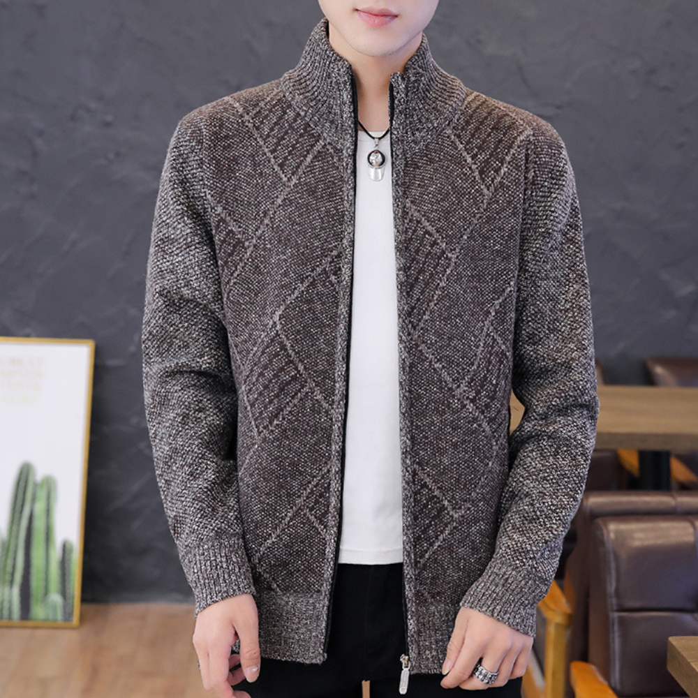Blaisdell - Classic Knitted Summer Cardigan for the Modern Man