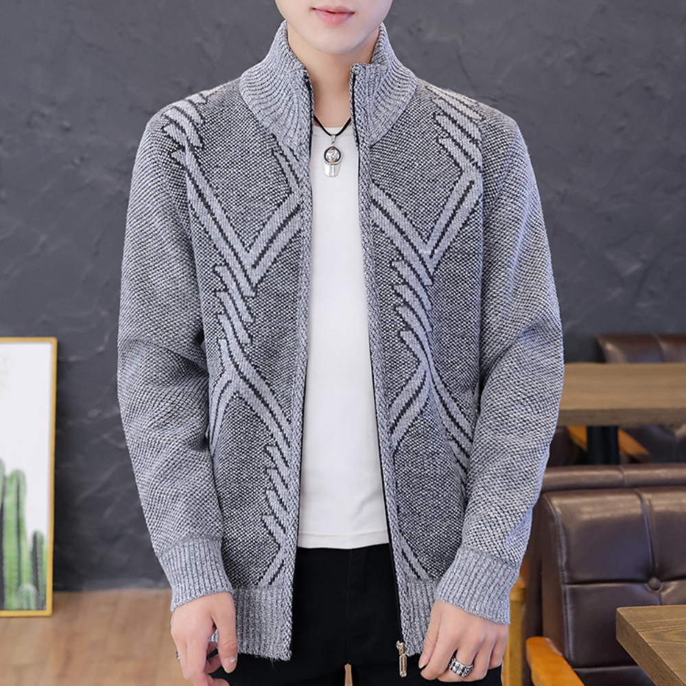 Blaisdell - Classic Knitted Summer Cardigan for the Modern Man