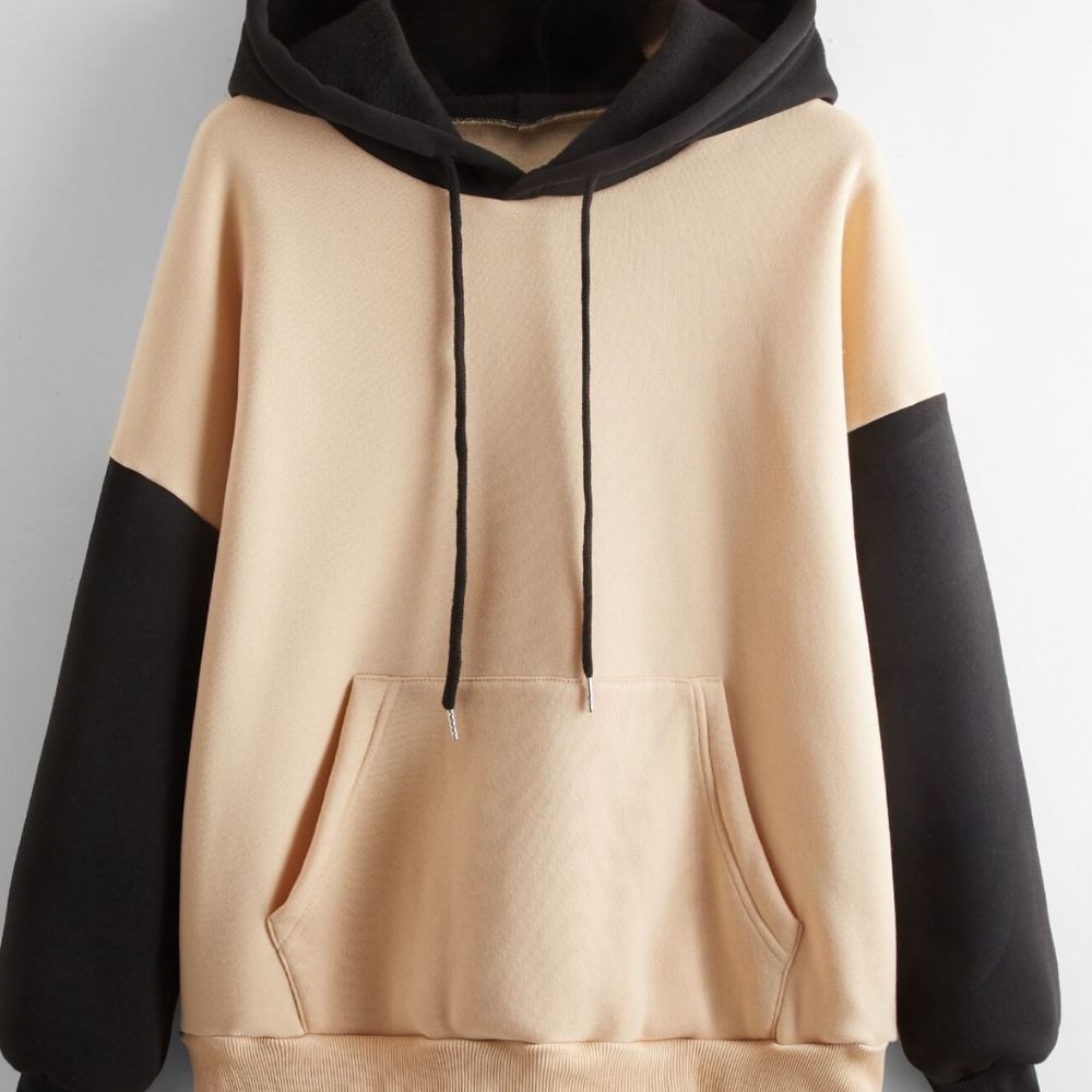 Beatrix - Trendy women's hoodie with practical drawstring for summer