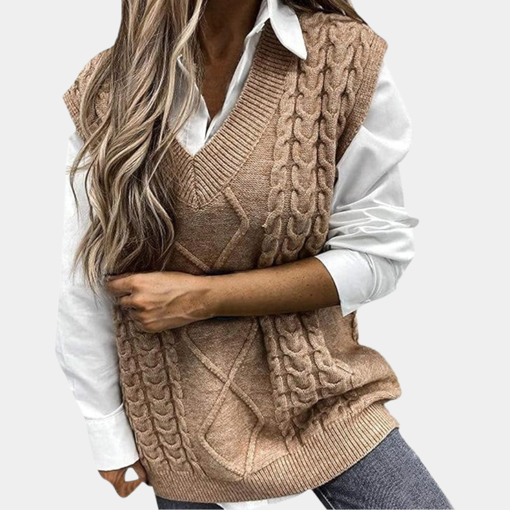 Carlotta - Elegant summer vest for ladies