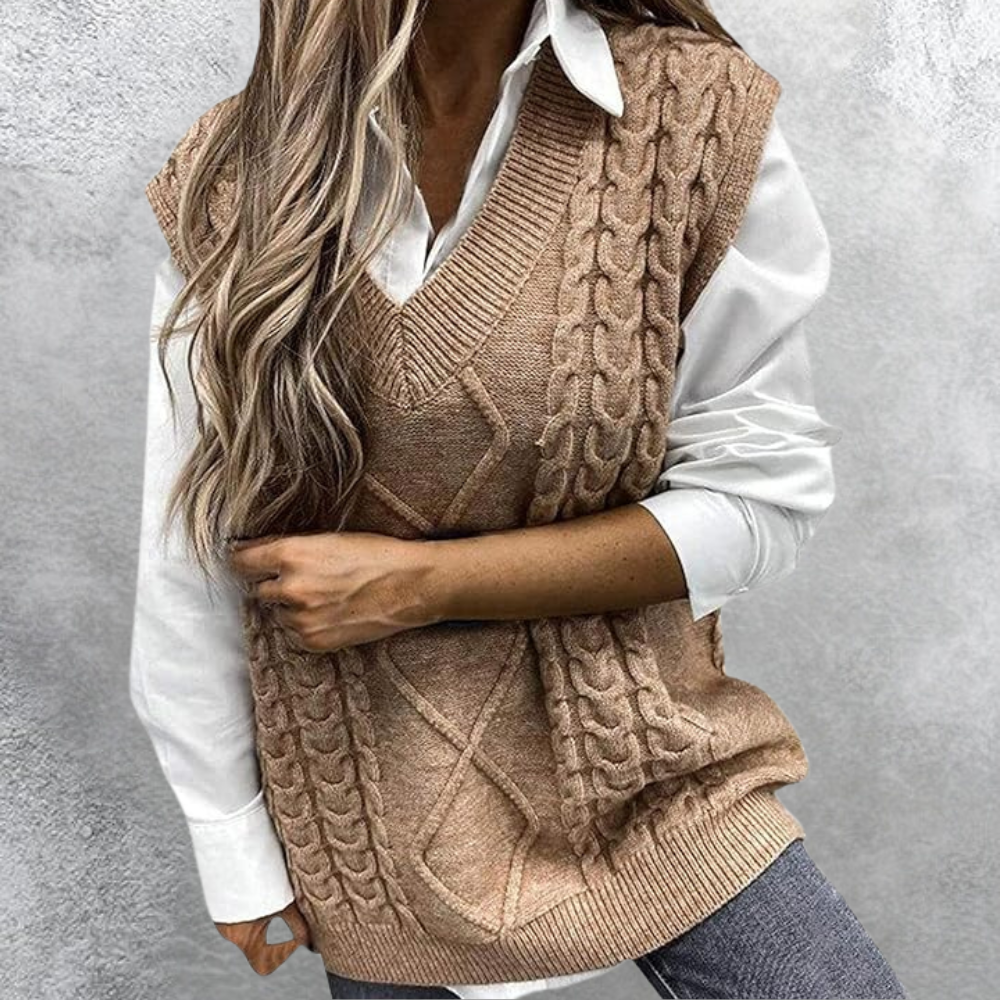 Carlotta - Elegant summer vest for ladies