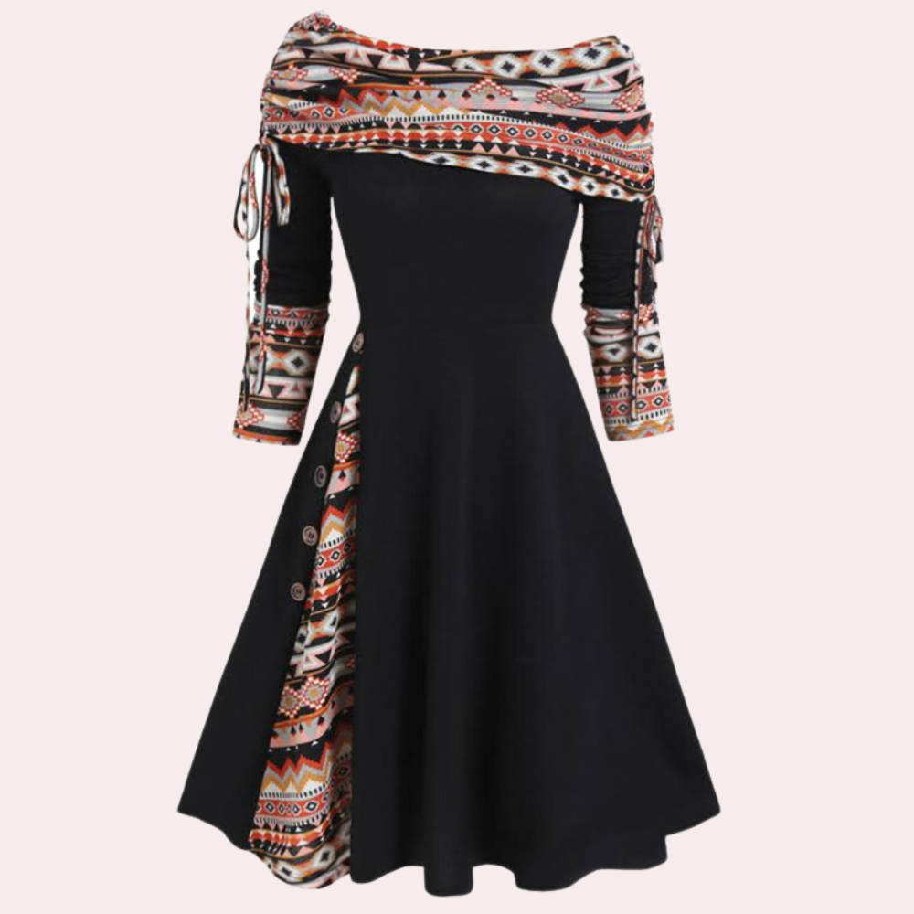 Winona - Adjustable Off Shoulder Summer Dress for Women
