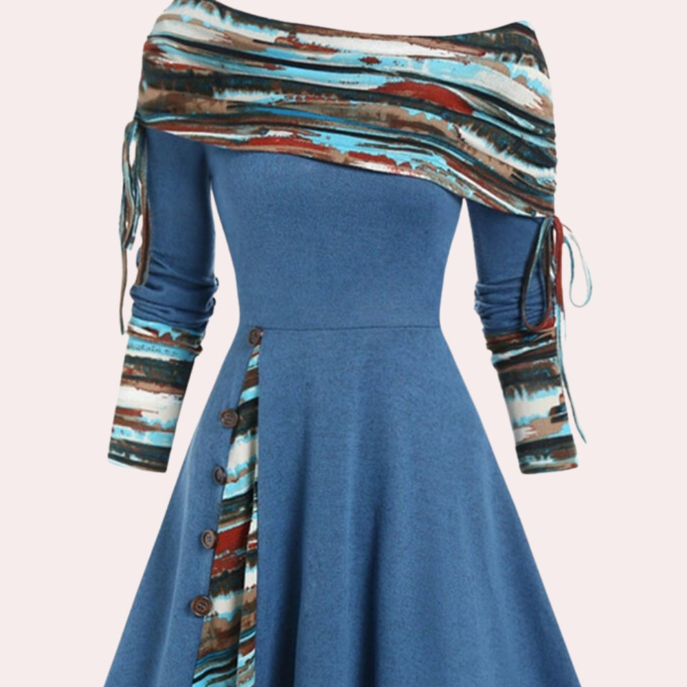Winona - Adjustable Off Shoulder Summer Dress for Women