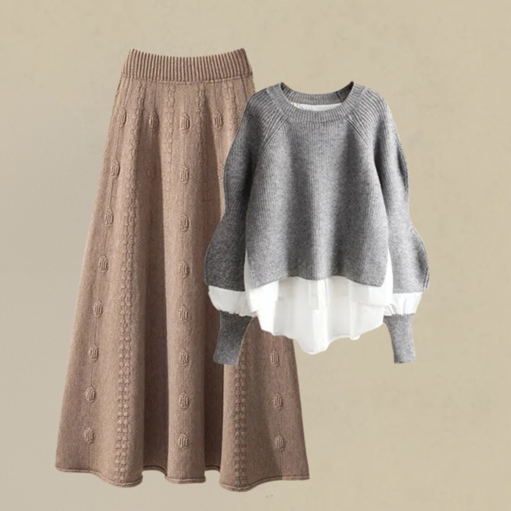 Ysolde - Stylish Knitted Women's Set for Summer