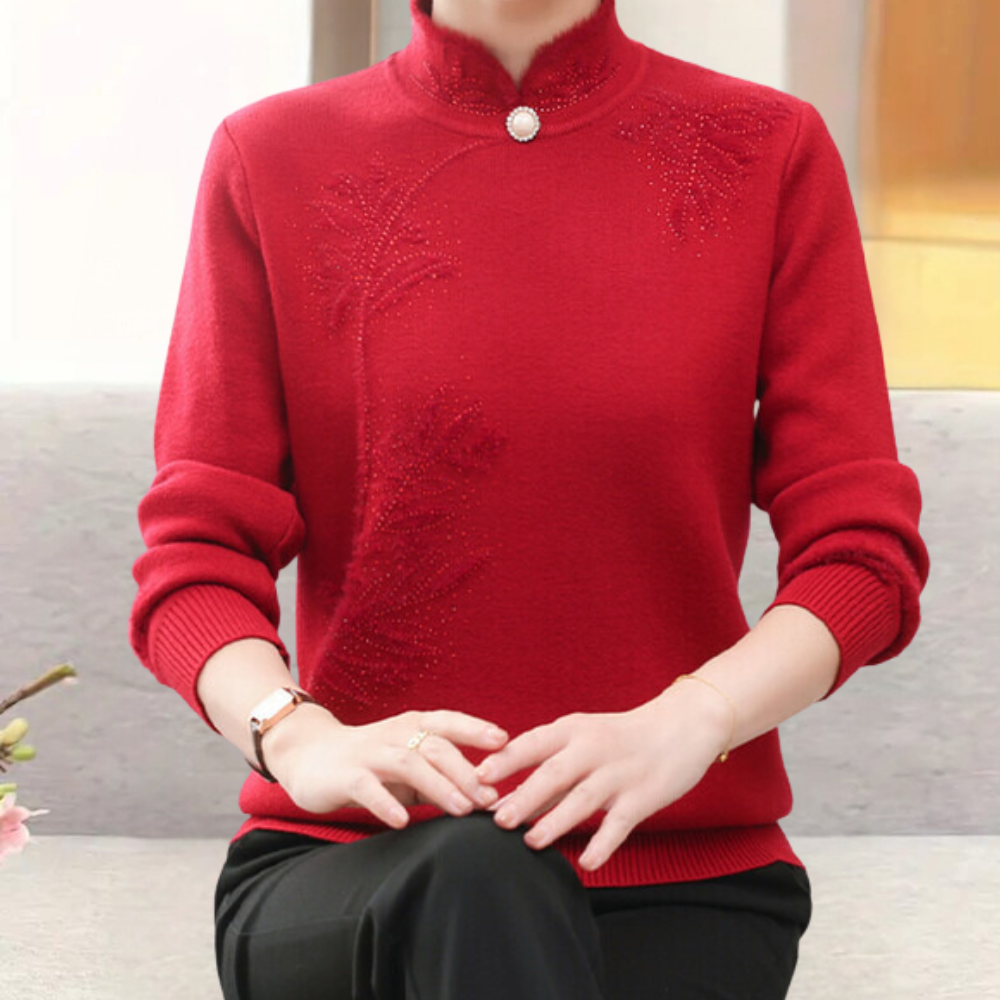 Zhenya - Simple and Elegant Women's Sweater for Summer