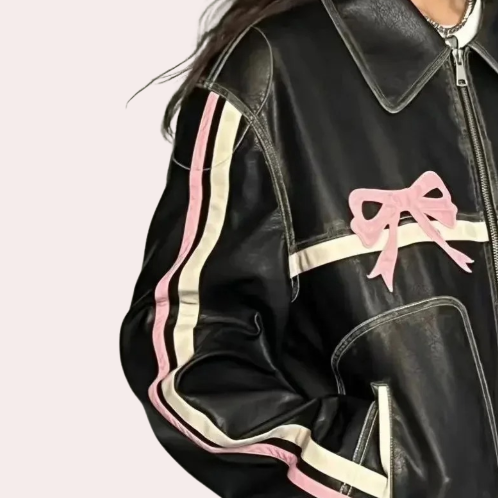 Ursuline - Classic Women's Jacket with Luxury Bow Detail for Summer