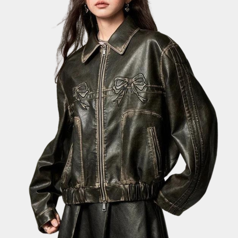Ursuline - Classic Women's Jacket with Luxury Bow Detail for Summer