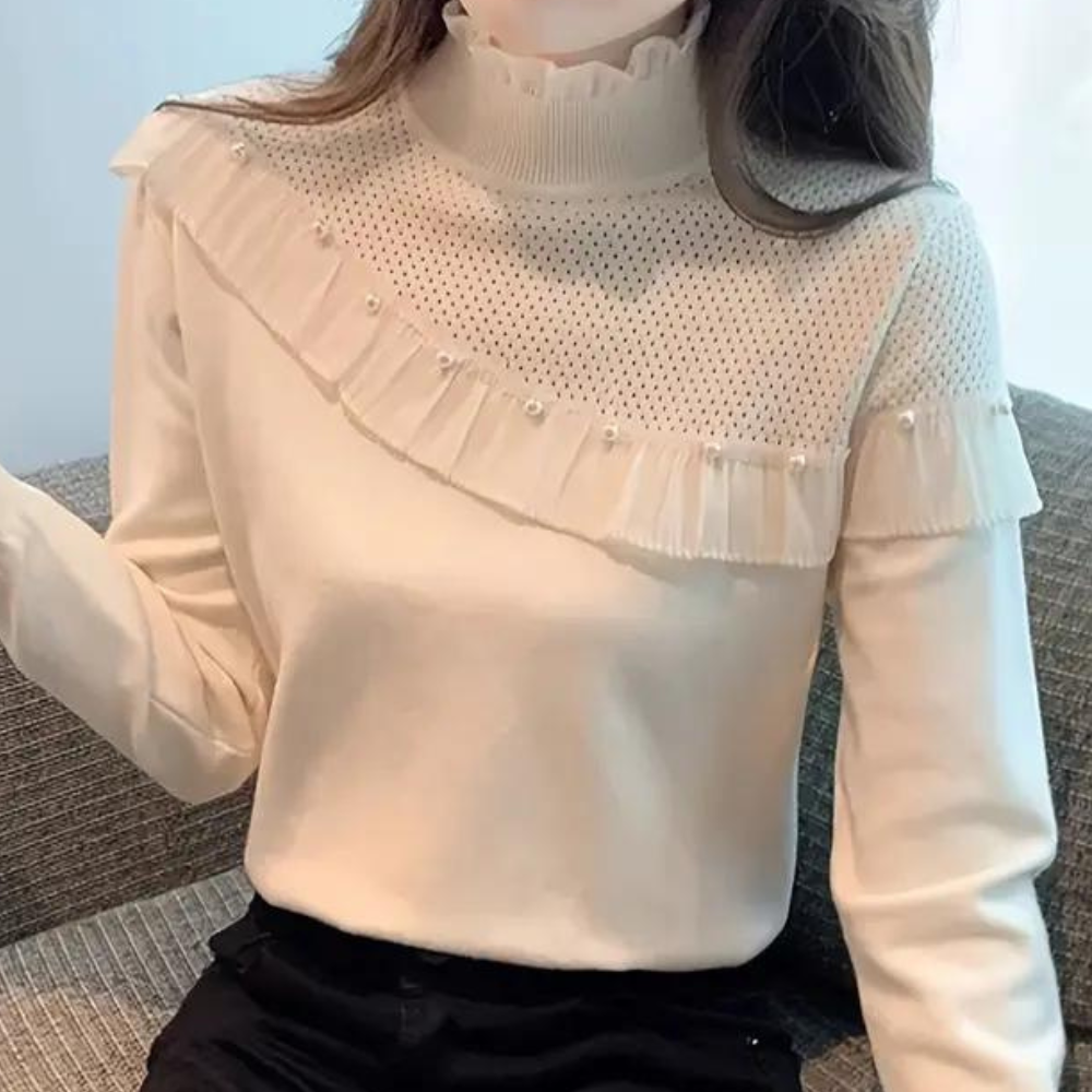 Zuleika - Women's Stylish Summer Jumper with Beads