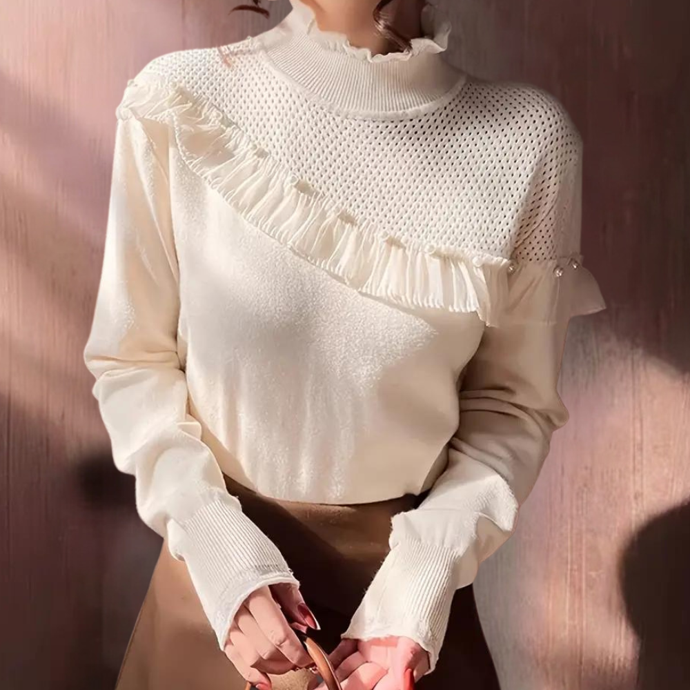 Zuleika - Women's Stylish Summer Jumper with Beads