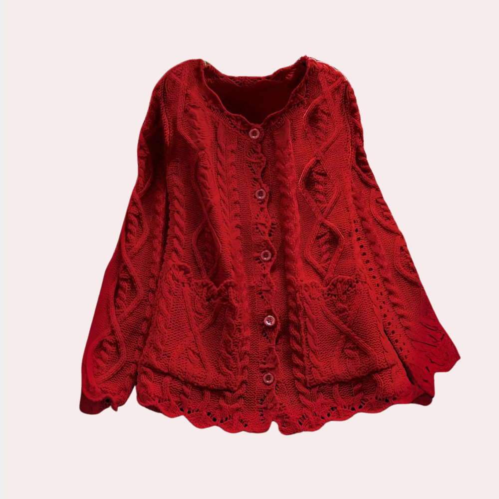 AILANA - Refined Knitted Summer Cardigan for Women