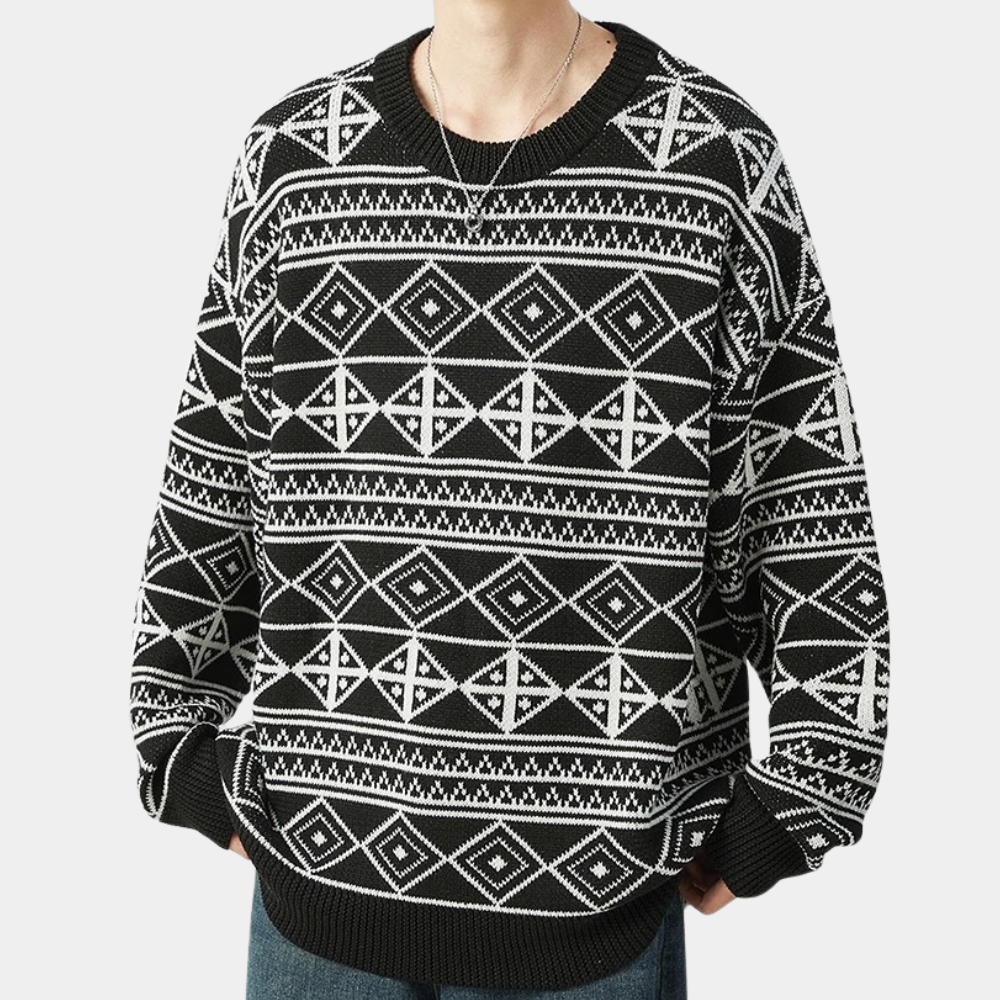 ADAM - Warm Knitted Jumper for Men