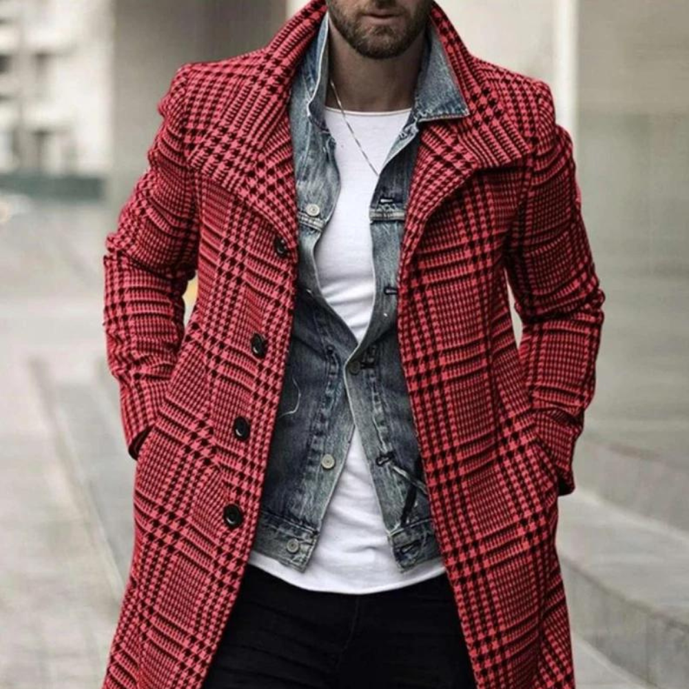CHRISTOPHER - Stylish Lightweight Checked Summer Jacket for Men