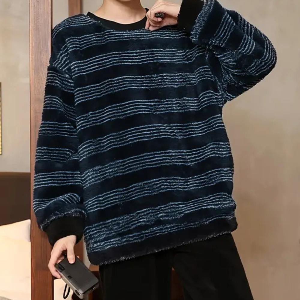 AARON - Classic Striped Jumper for Men