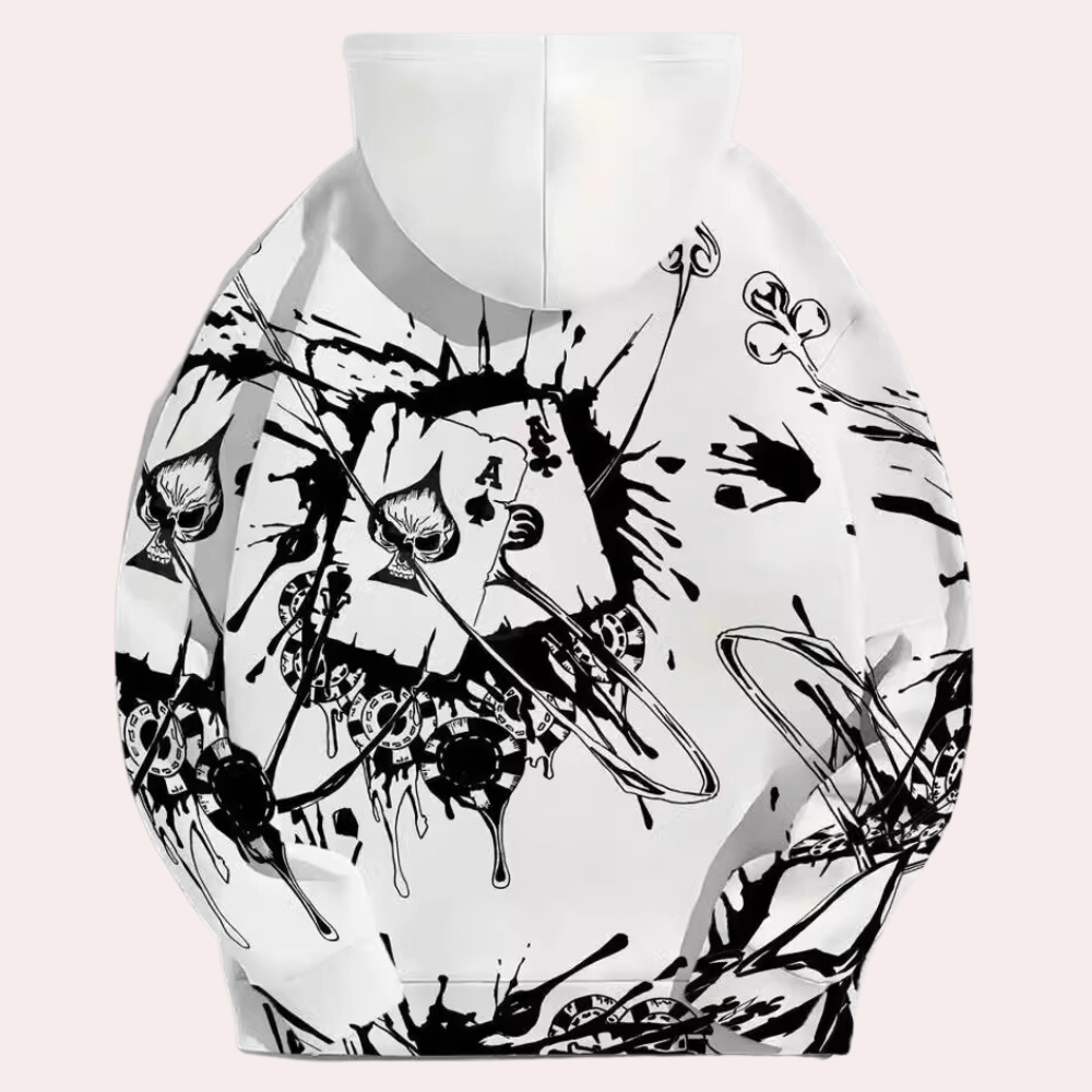 DALE - Light Printed Hoodie for Men - Summer Edition