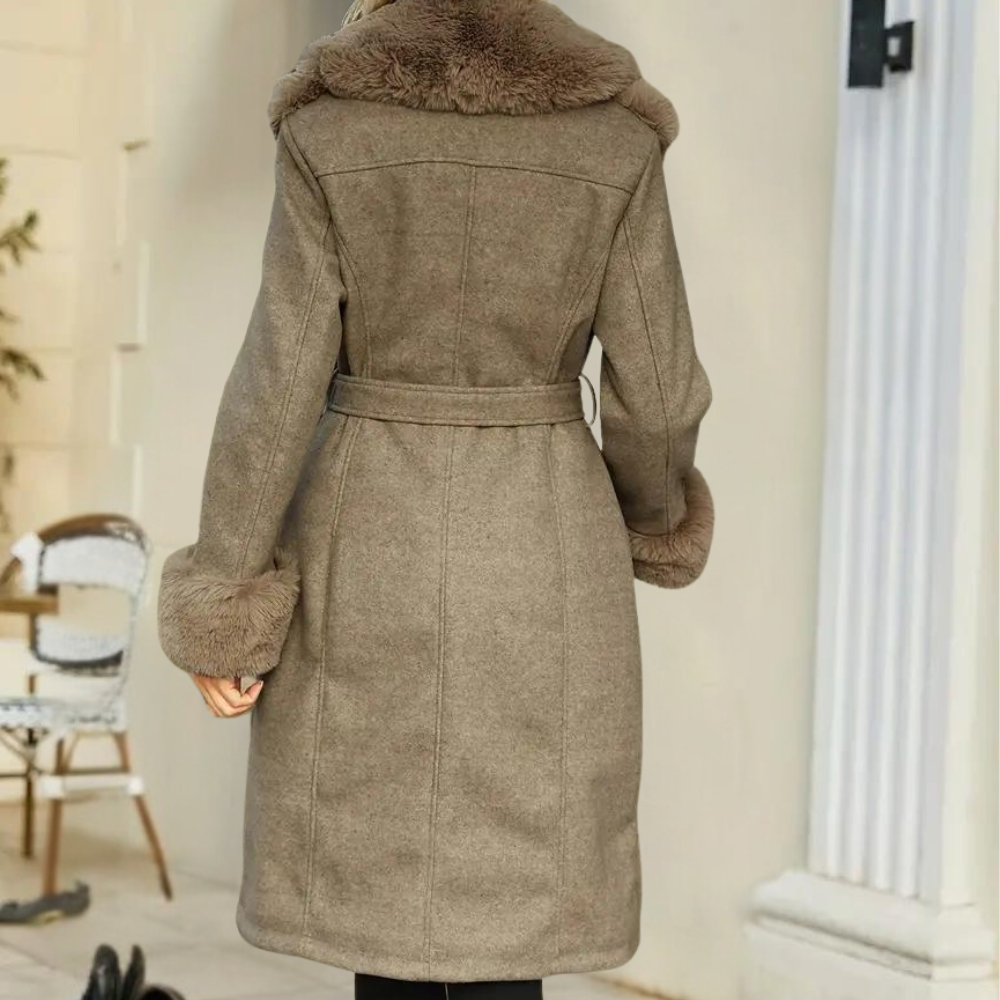CHRISTINE - Comfortable Plush Coat for Women